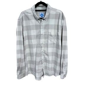 Rsvlts Borland Flex Shirt Size 2XL Plaid Flannel Long Sleeve Button Down Casual